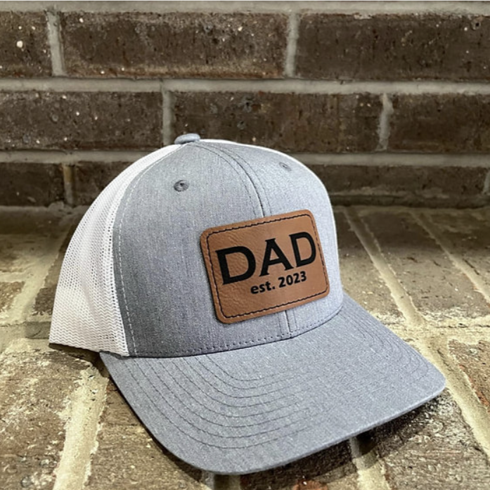 Leather Patch Hat