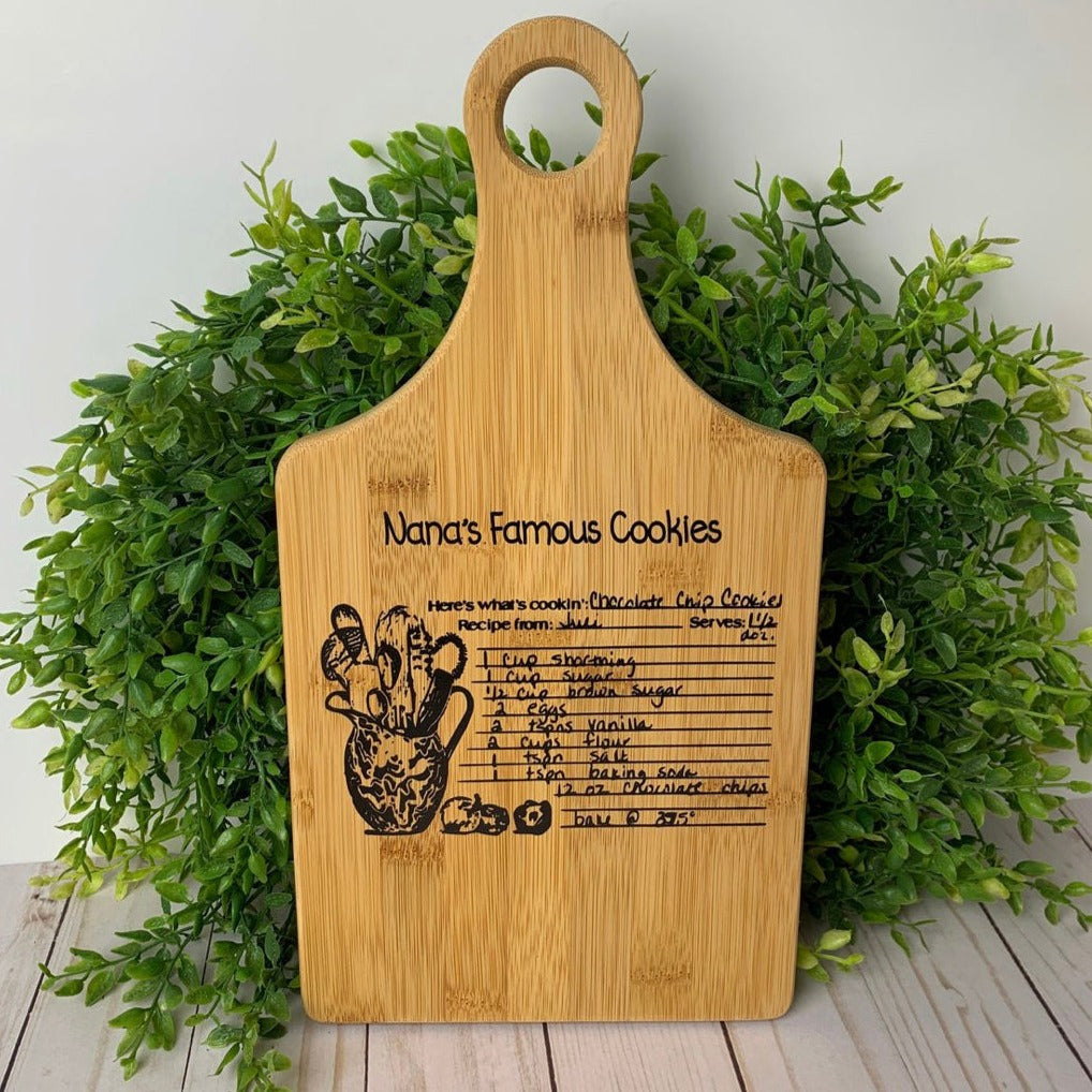 Recipe Engraved Cutting Boards