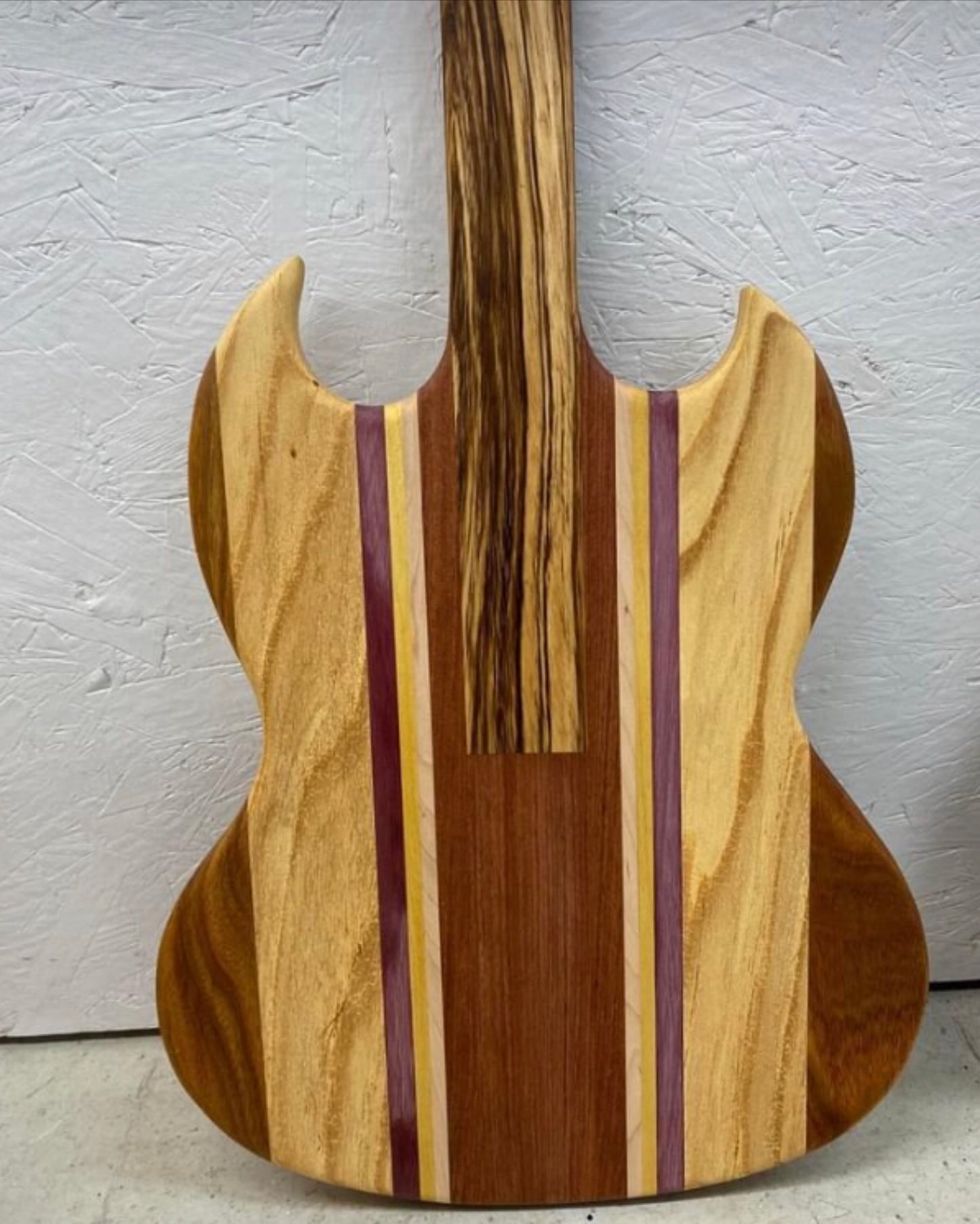 Wooden Guitar Sign