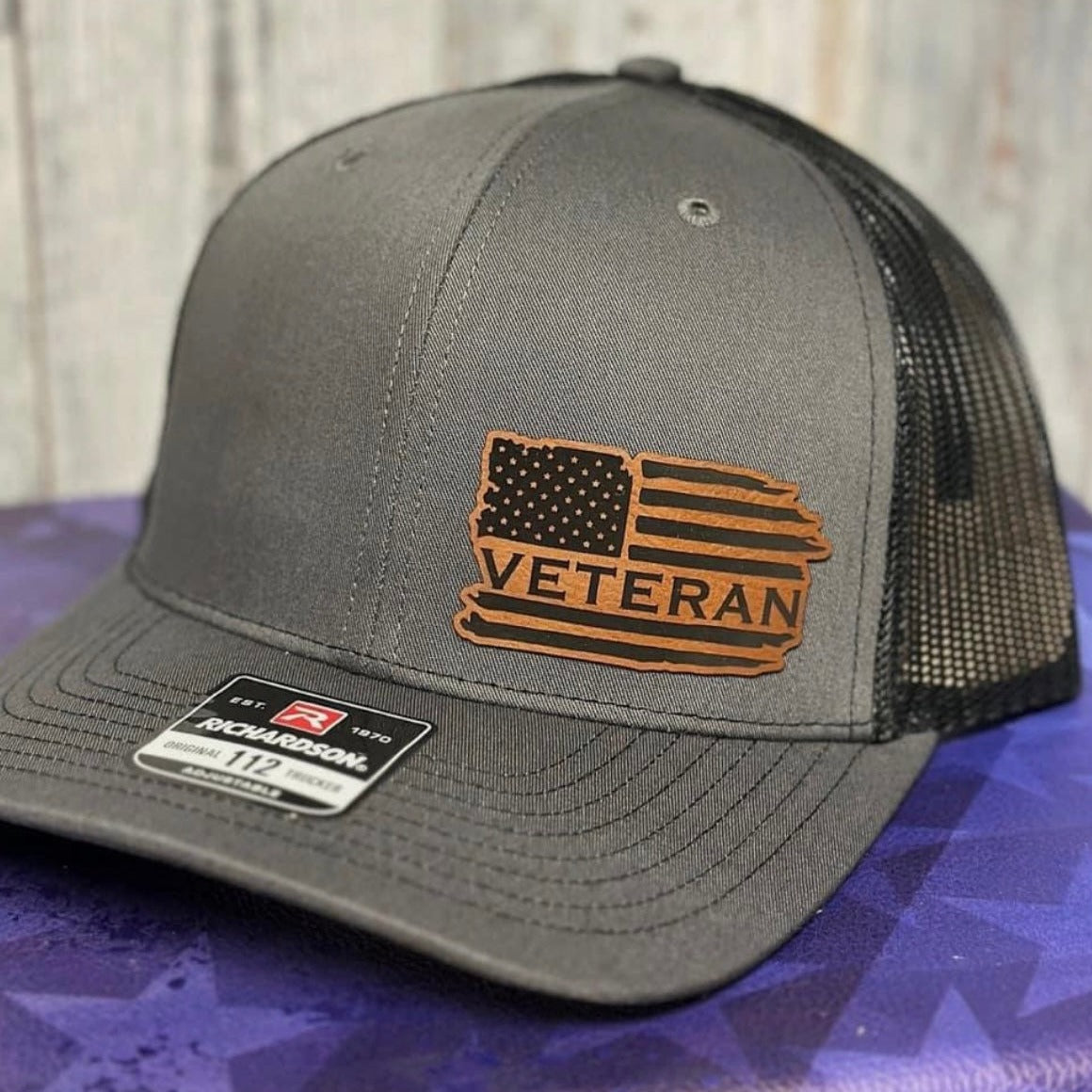 Leather Patch Hat